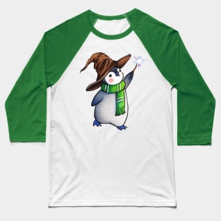 Cute Wizard Penguin - Malfoy Potter Baseball T-Shirt